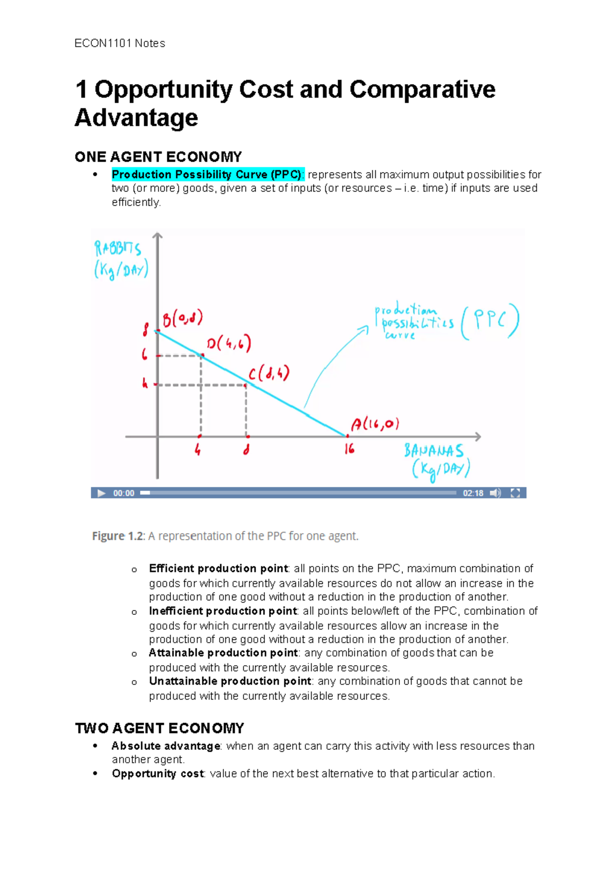 Lecture Notes Lectures Week 1 12 Semester 1 2016 W Alberto Notes