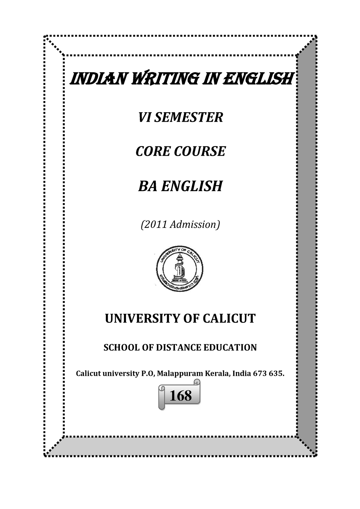 reading poetry calicut university guide