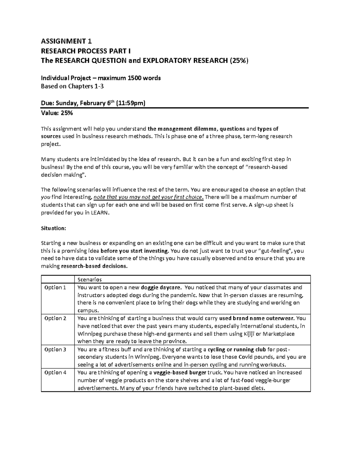Assignment 1 Research Process 2022 Final Master - ASSIGNMENT 1 RESEARCH ...