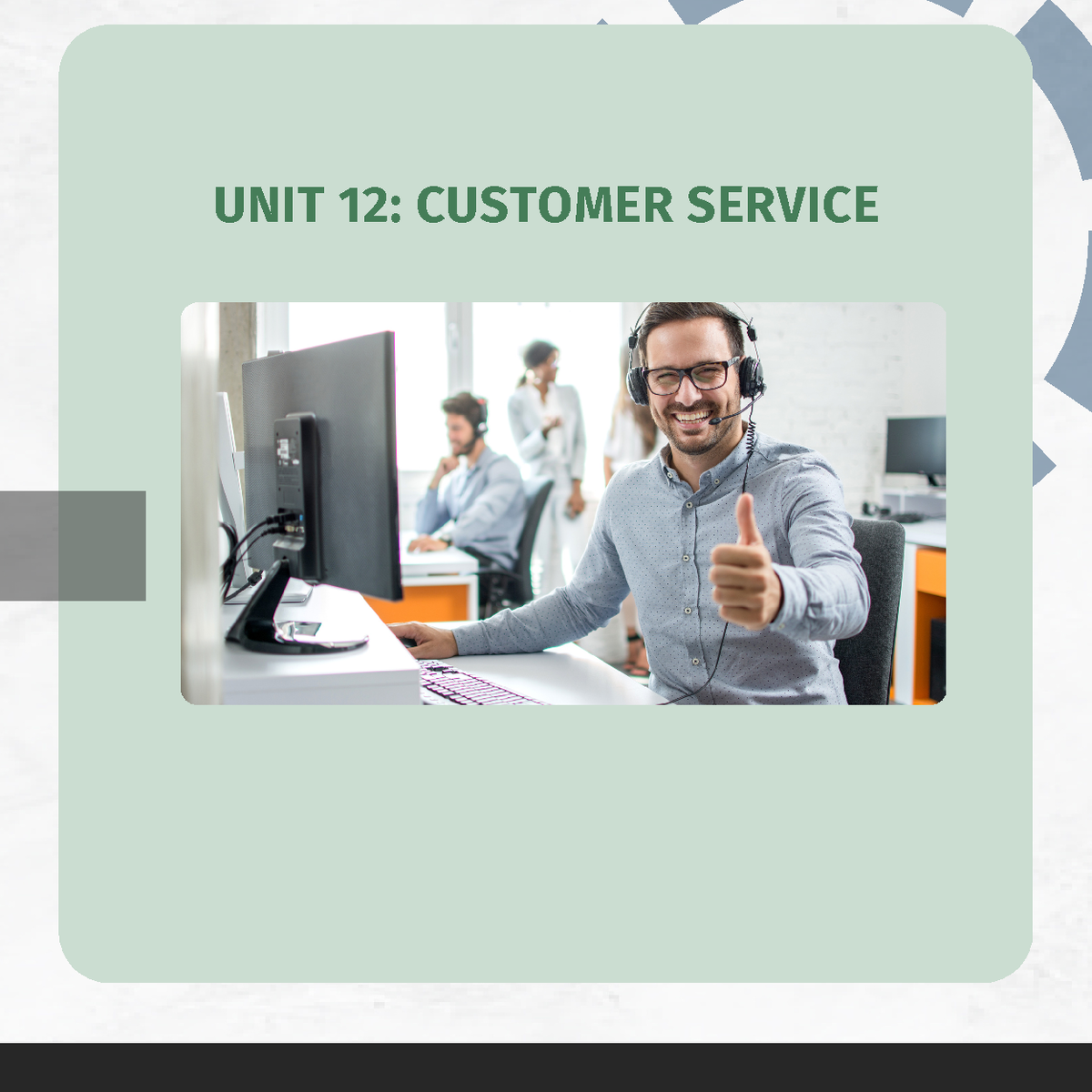 U12 Customer Service - Vocabulario - uni UNIT 12: CUSTOMER SERVICE ...