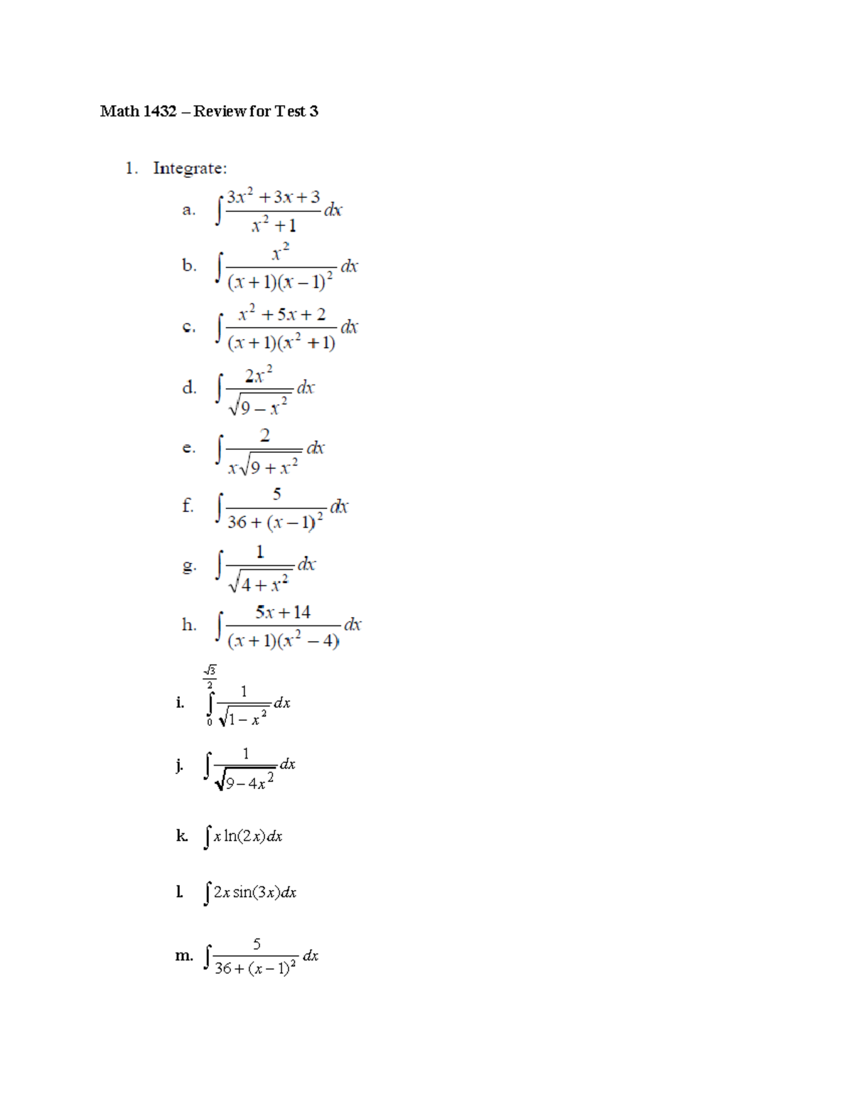Pdf-4 - How to practice Chemical Equilibria - Math 1432 – Review for ...