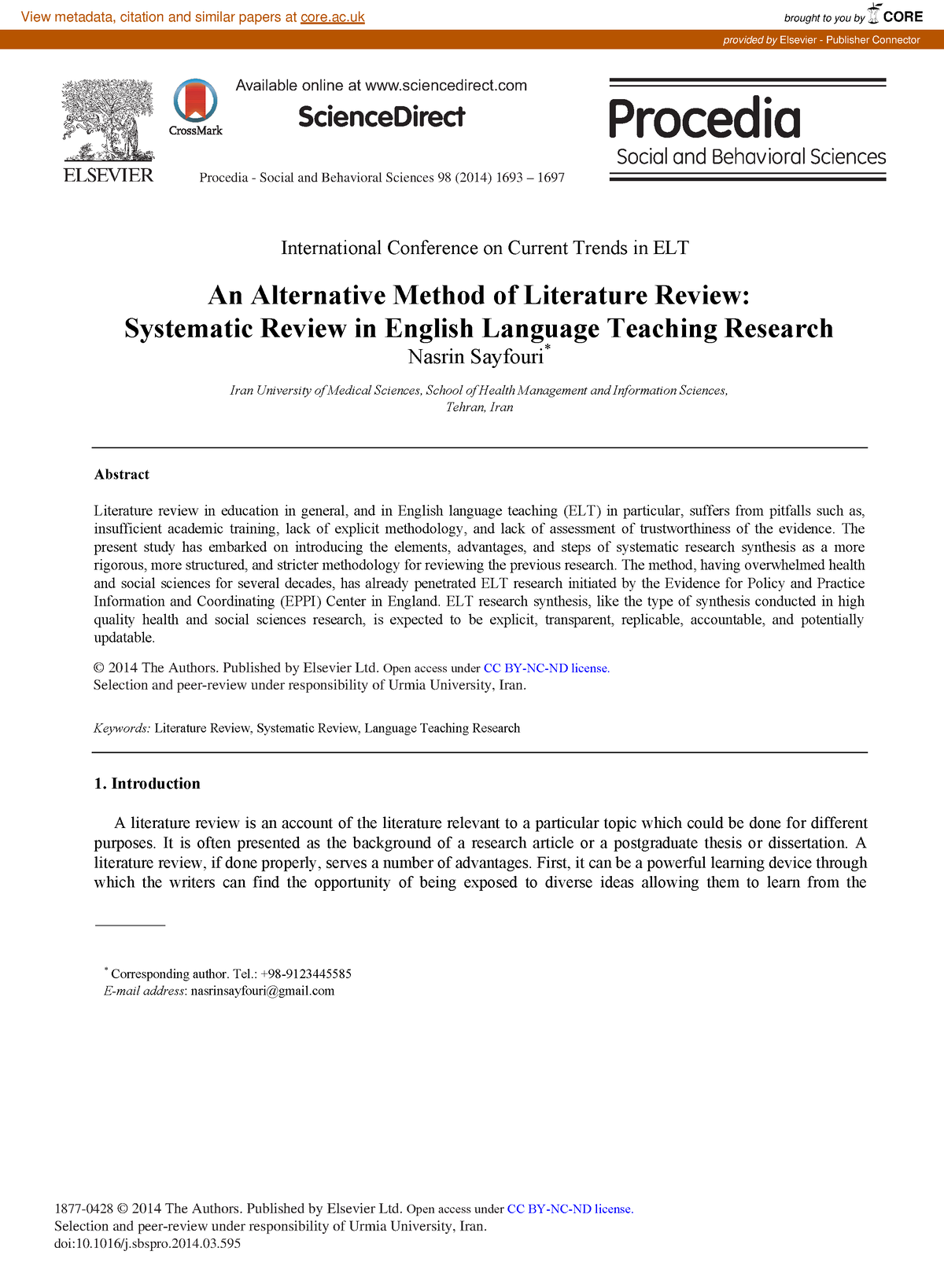 Systematic-Review-in-English-Language-Teaching-Research - Procedia ...