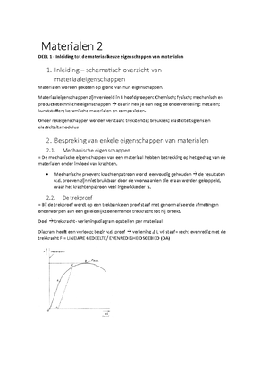 Materialen 2 - INLEIDING – SCHEMATISCH OVERZICHT VAN ...