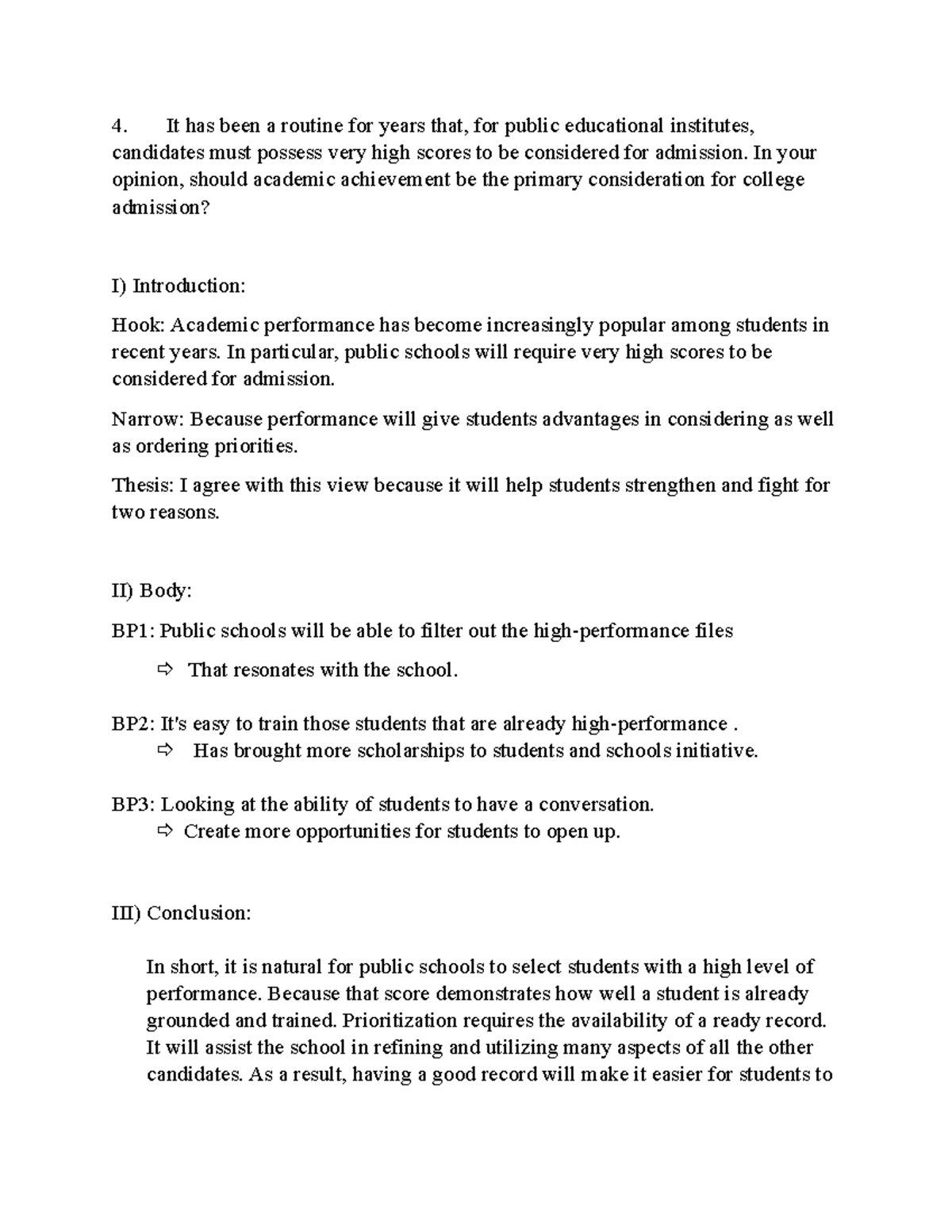 Outline topic 4 writting final pu - Public Relations - Studocu