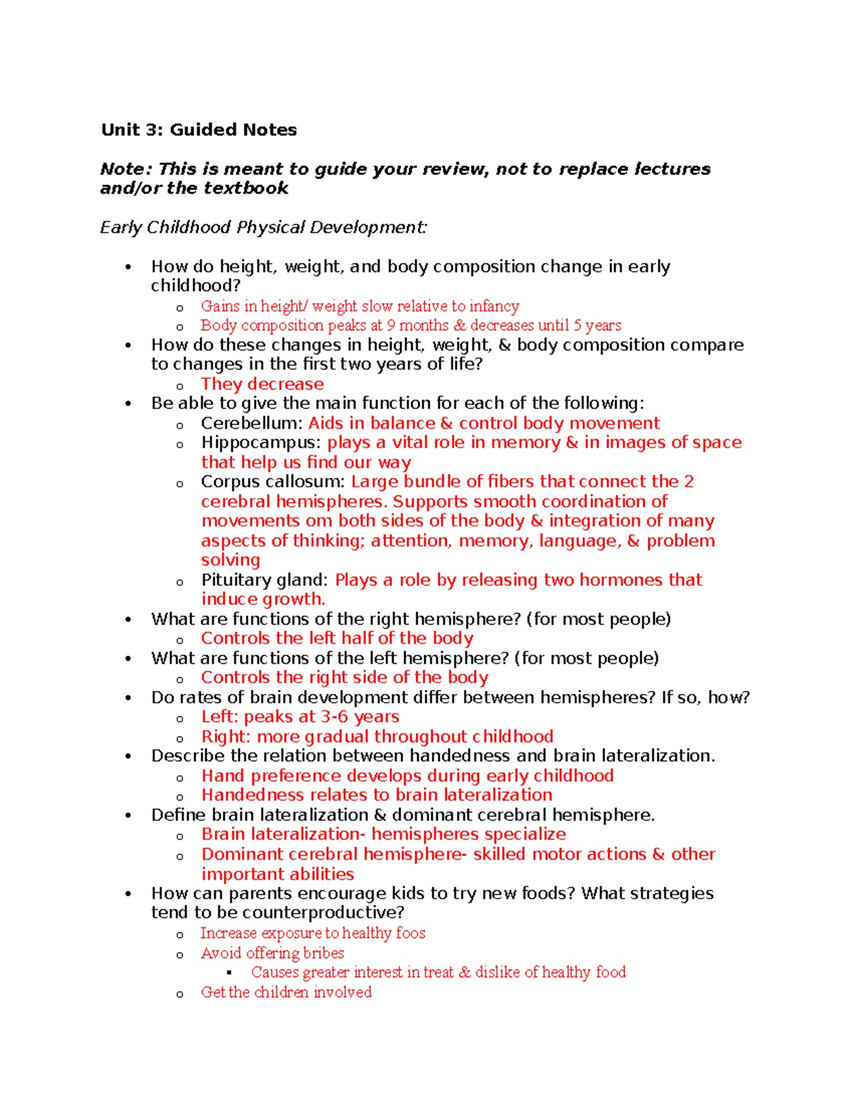 Unit 3 Guided Notes - Unit 3: Guided Notes Note: This is meant to guide ...