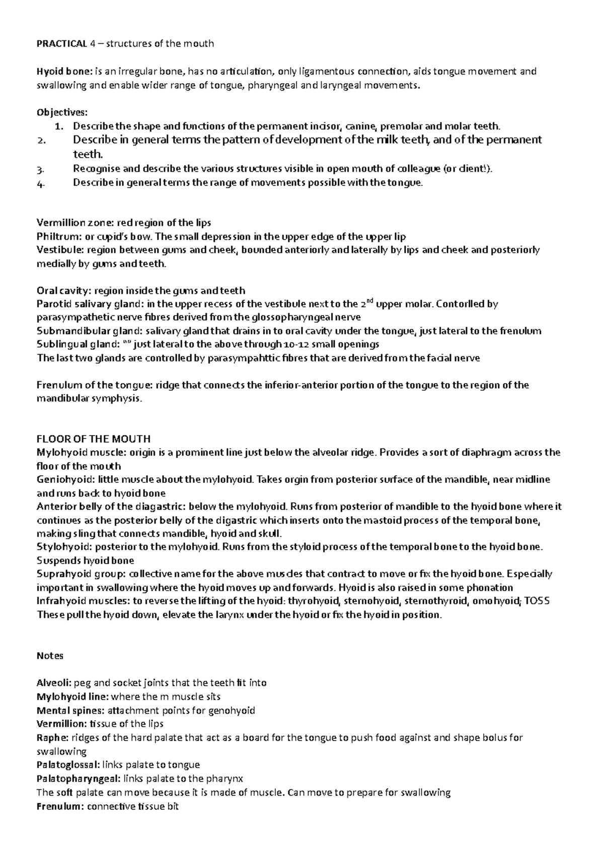 practical-4-the-mouth-practical-4-structures-of-the-mouth-hyoid