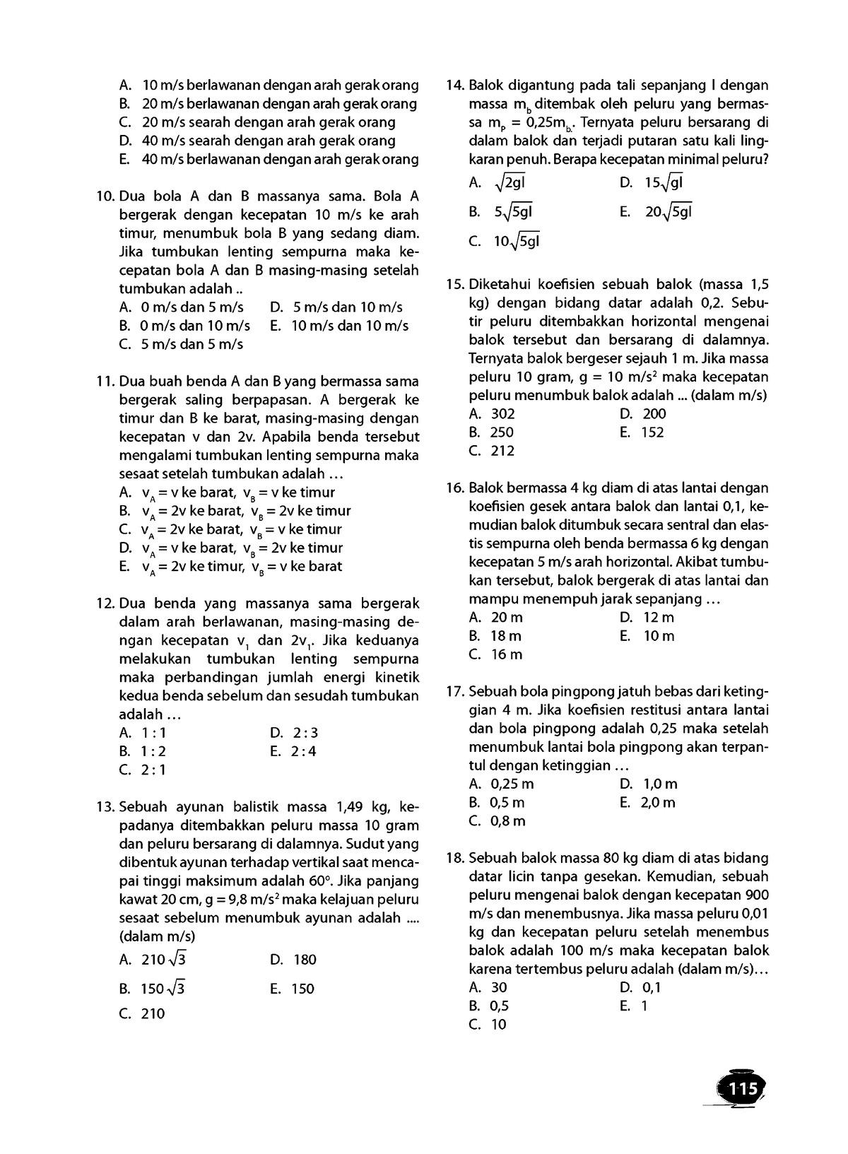 Soal Dan Pembahasan Fisika-41 - Accounting - Studocu