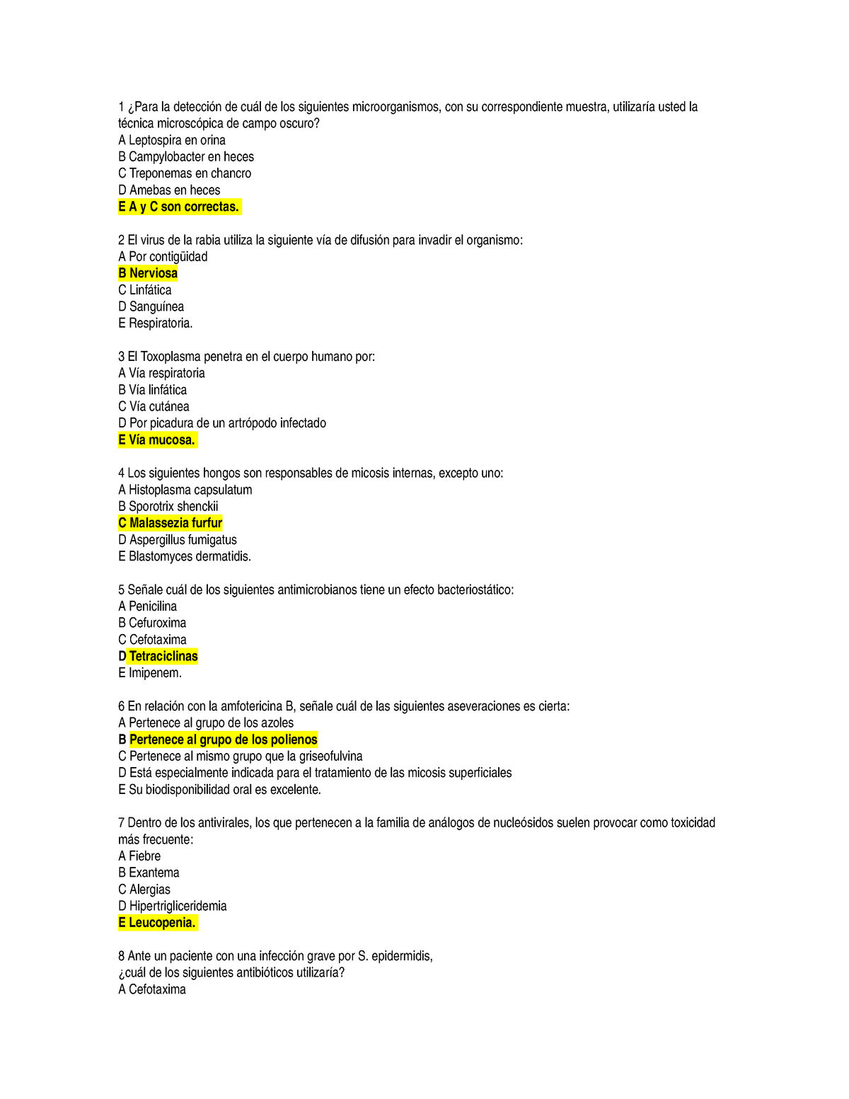 Examen 15 Preguntas Y Respuestas Studocu