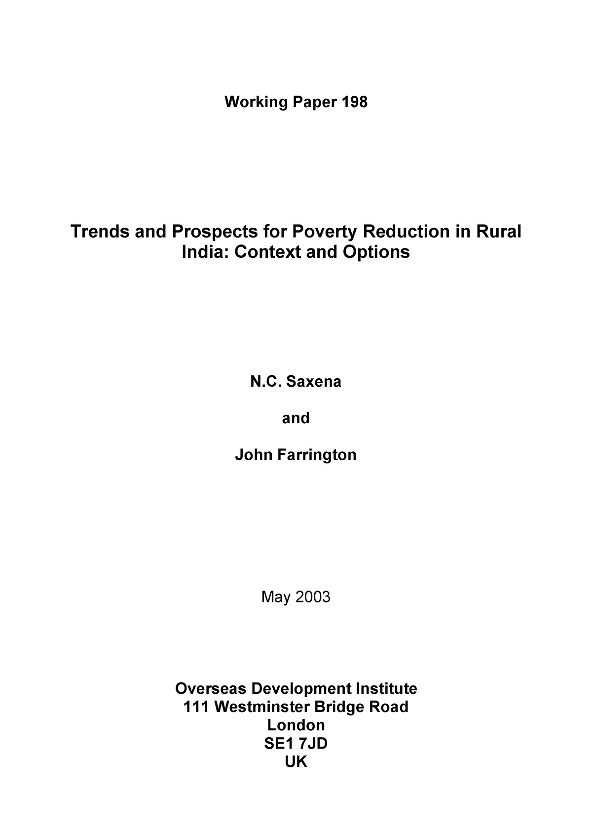 poverty-reduction-in-rural-india-working-paper-198-trends-and