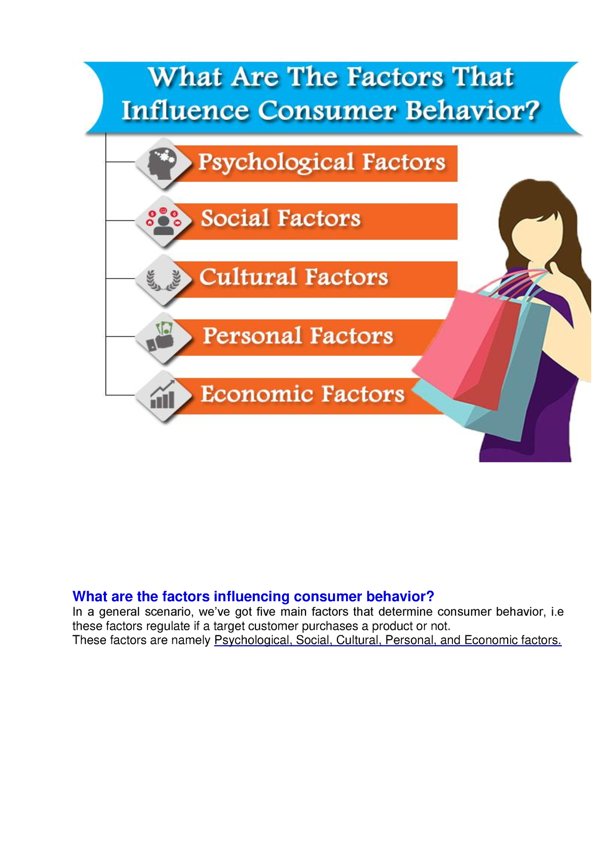 case study on factors influencing consumer behaviour