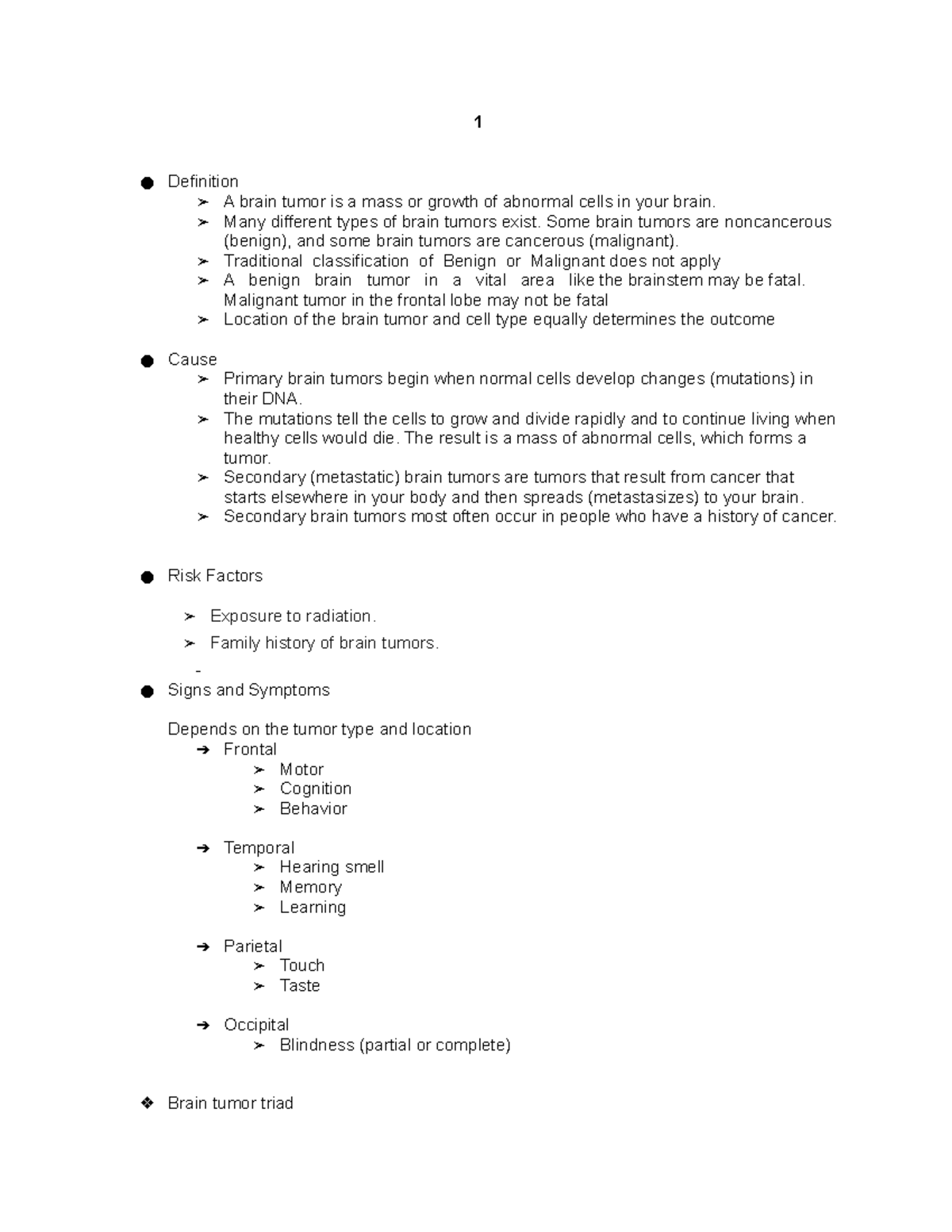 brain-tumor-disease-summary-1-definition-a-brain-tumor-is-a-mass-or