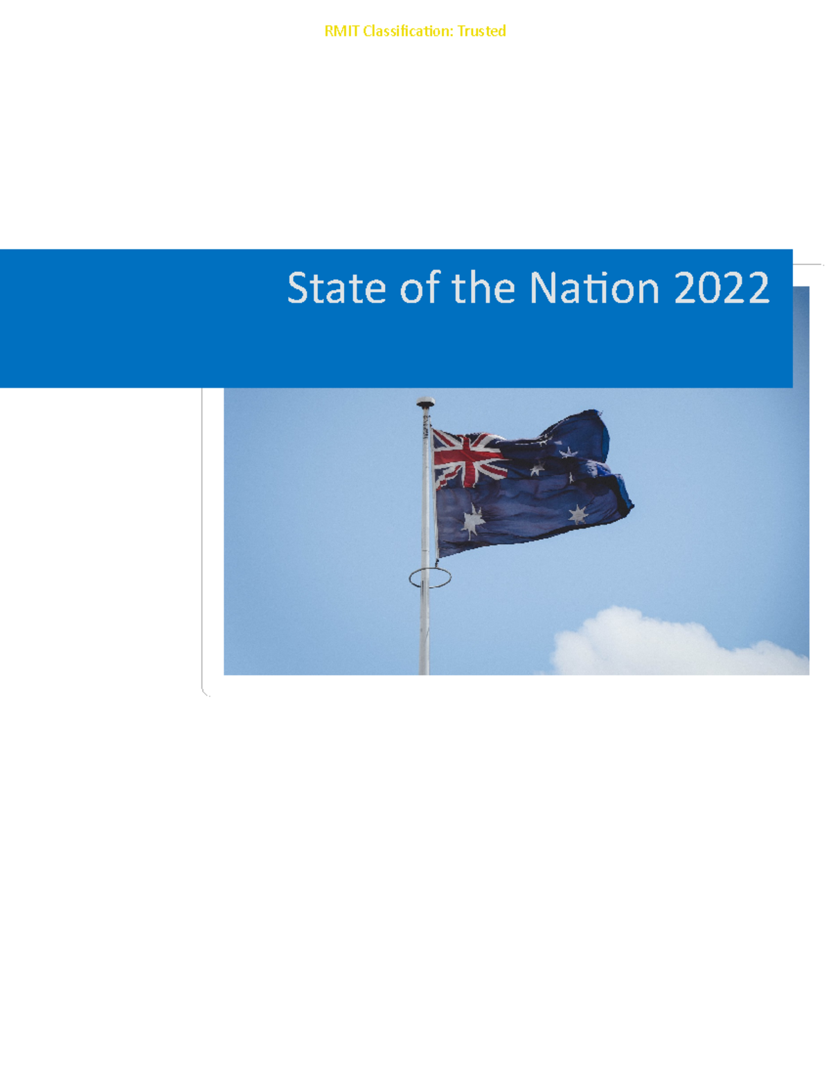 assessment task 2 state of the nation report and presentation