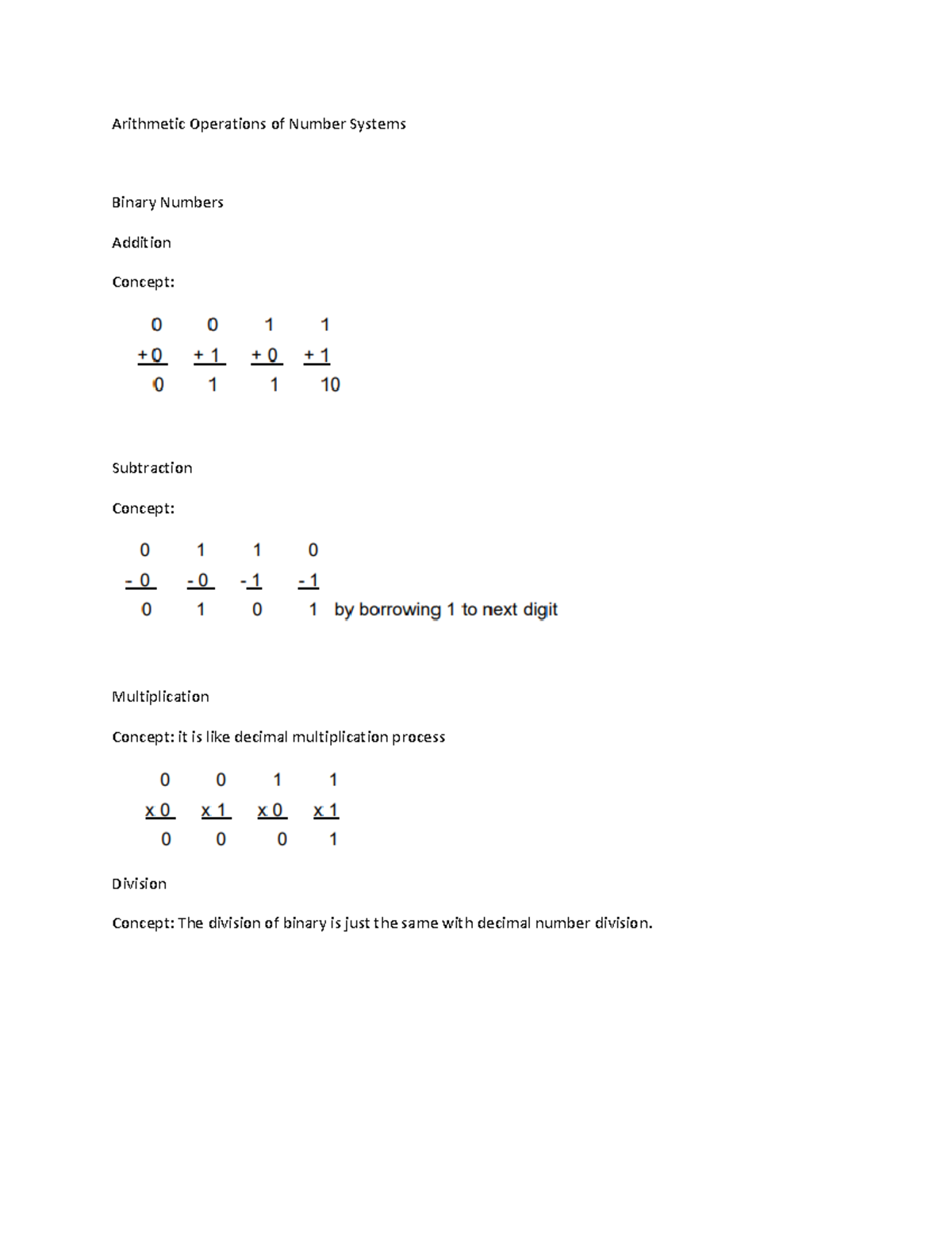 Arithmetic Operations of Number Systems - Octal Numbers Addition ...