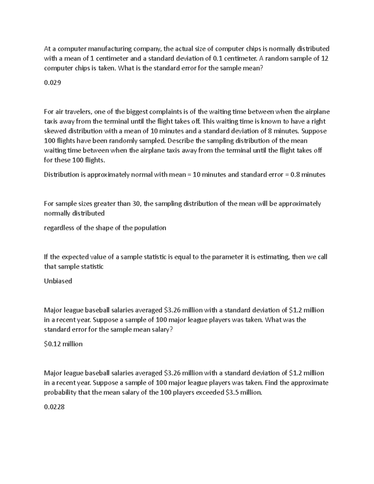 ECON426 HW7 Homework 7 At a computer manufacturing company, the