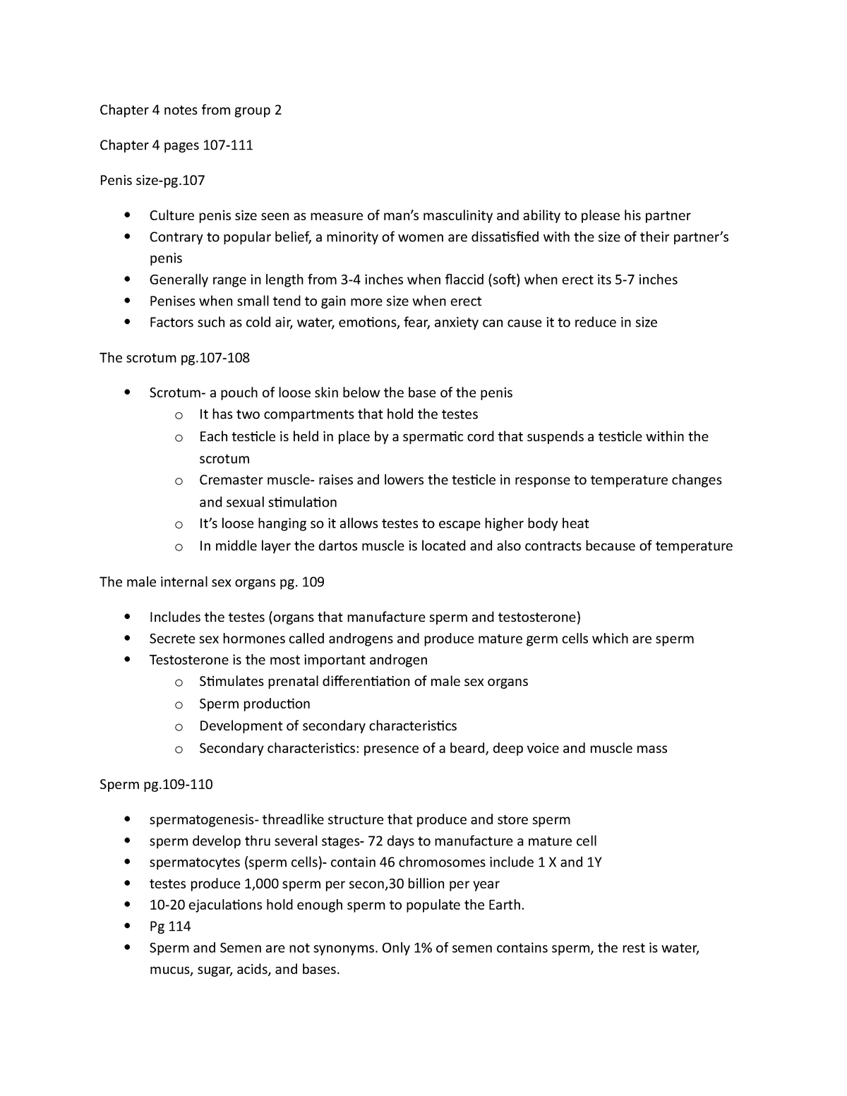 Male Physiology - Group Reports - Chapter 4 notes from group 2 Chapter ...