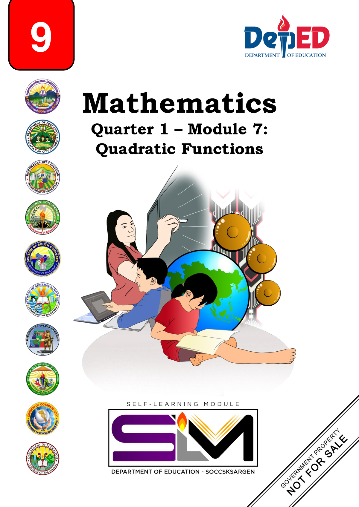 Q1M7 Final MATH 9 Q1 Module 7 Quadratic Functions - Mathematics Quarter ...