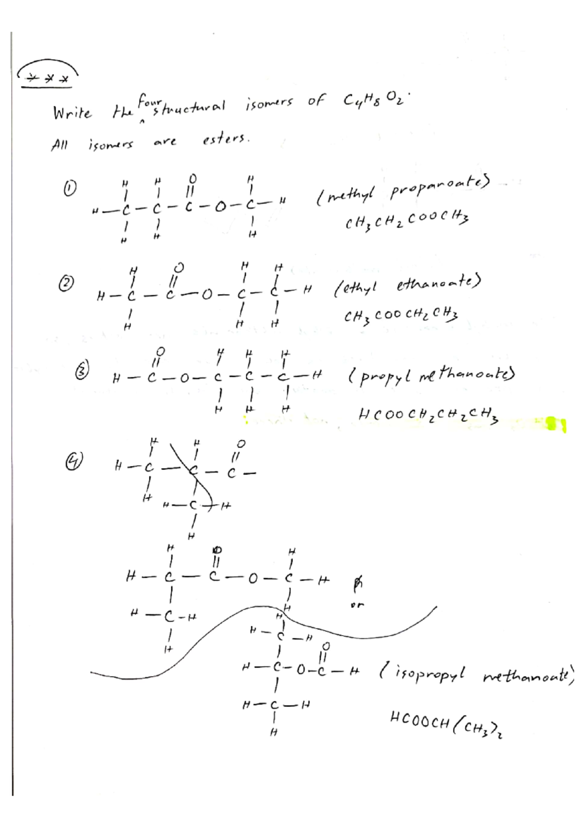 Organic Chemistry Notes AS CAIE (Phase 1) - CHM 141 - Studocu