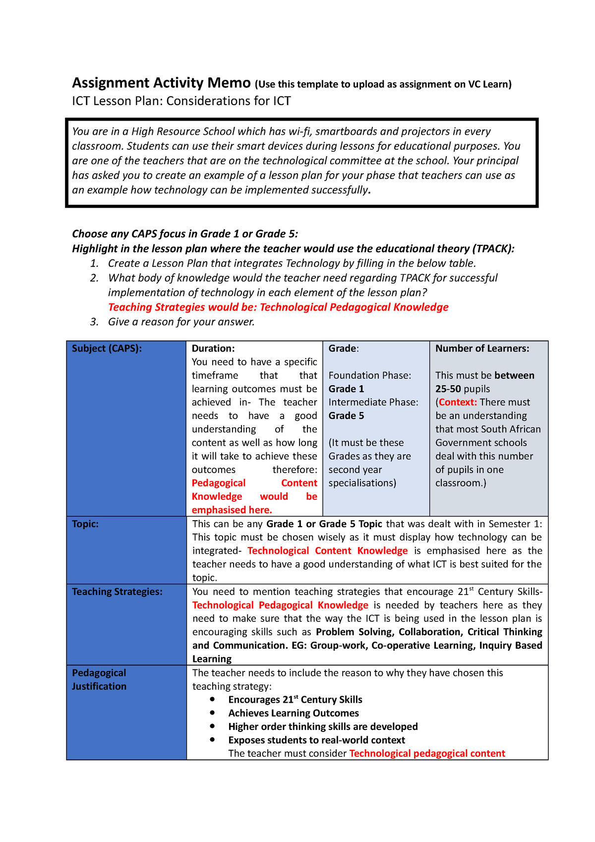 lesson-plan-considerations-ictc6212-studocu