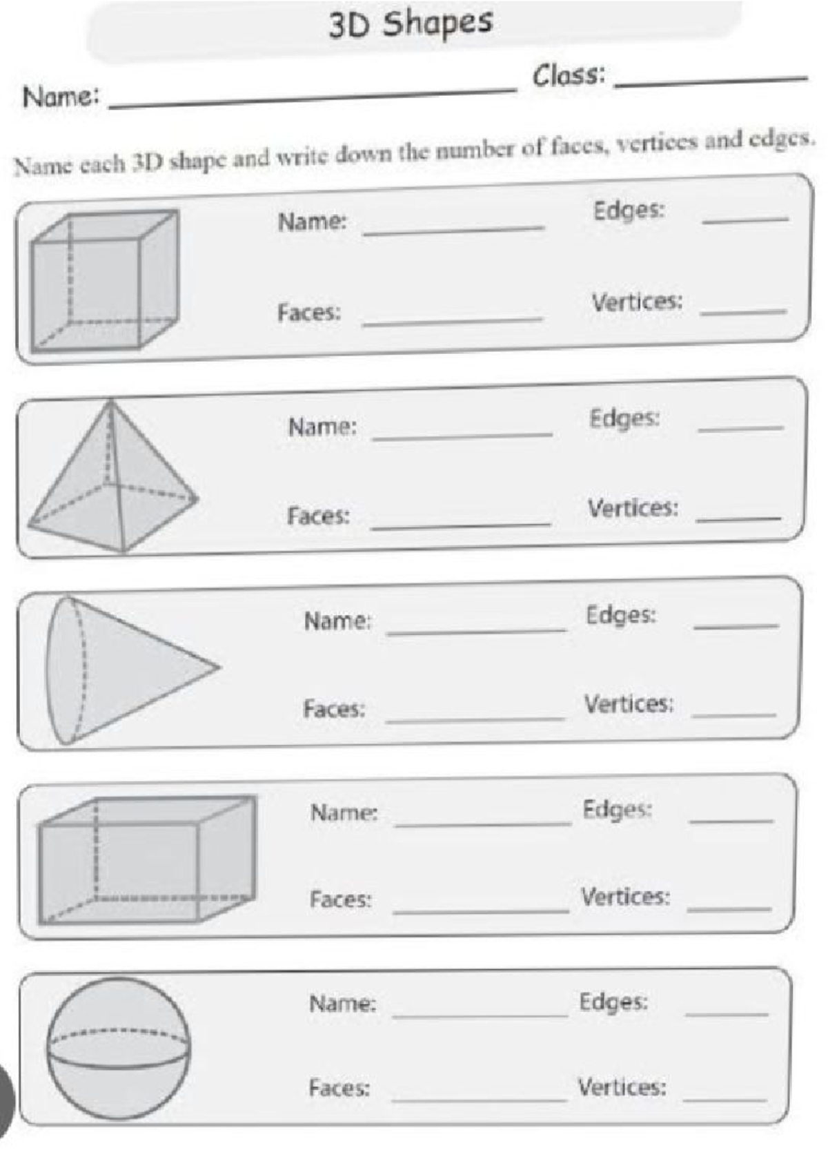 2D&3D shapes and symmetry - Descrite Math - Studocu