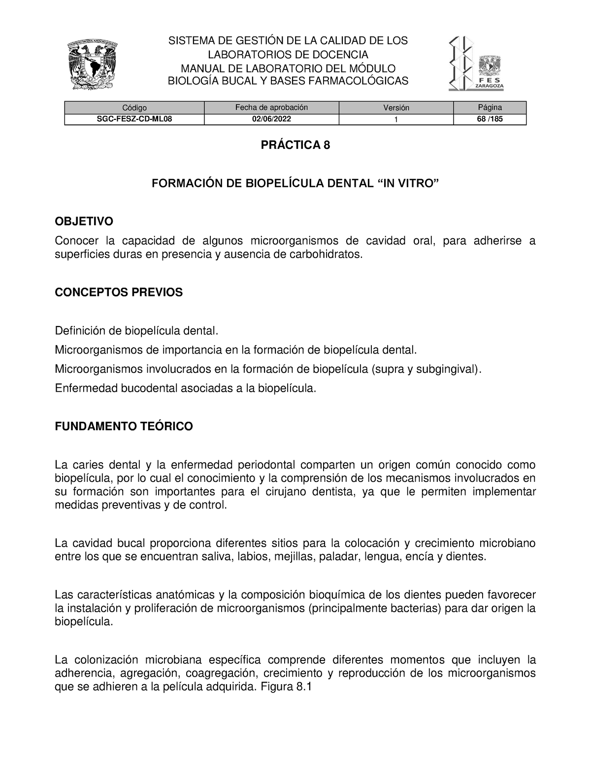 Manual BB Y BF 2022-69-71 - SISTEMA DE GESTIÓN DE LA CALIDAD DE LOS ...