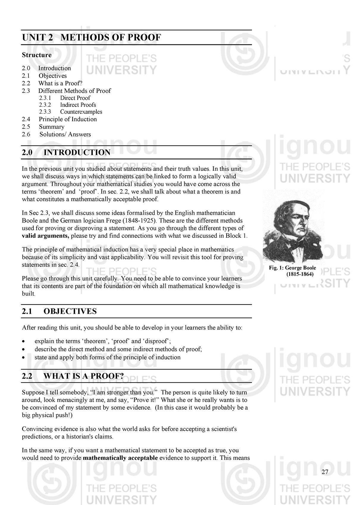 UNIT 2 Methods OF Proof Discrete Mathematics - Methods Of Proof UNIT 2 ...