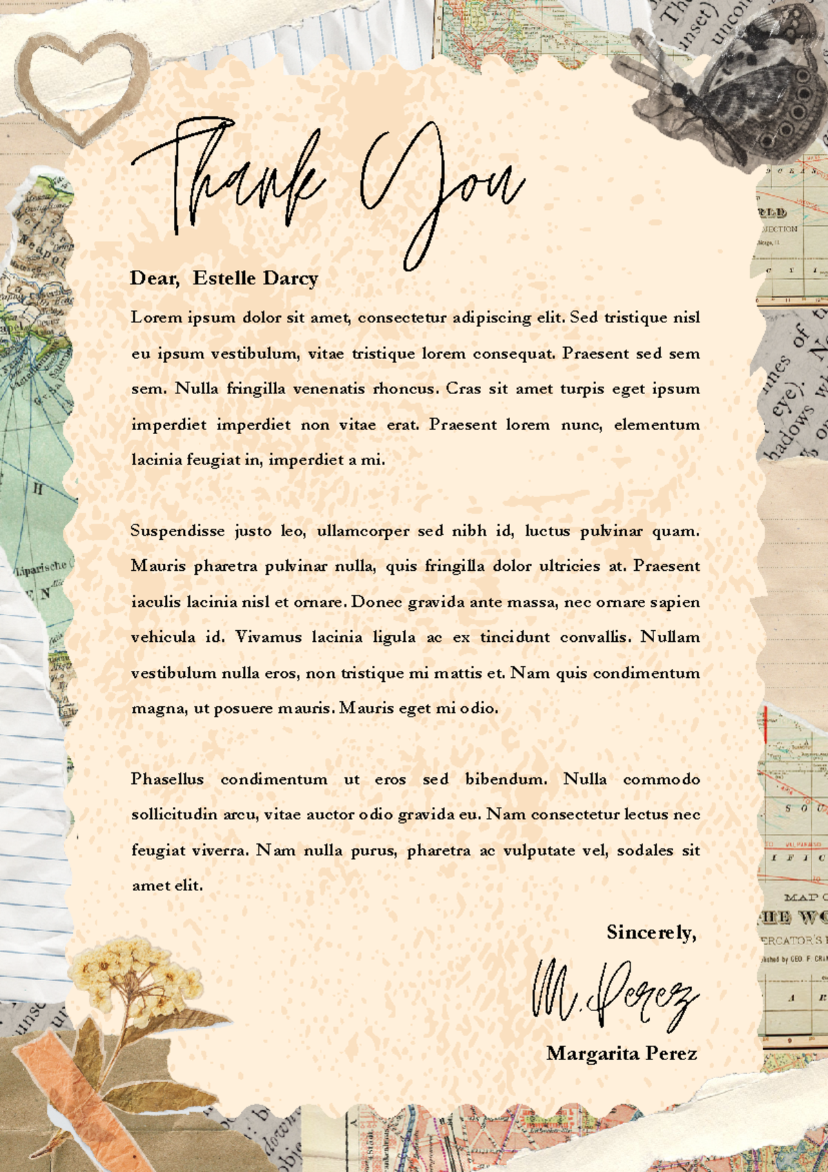 Sample Letter in english - Lorem ipsum dolor sit amet, consectetur ...