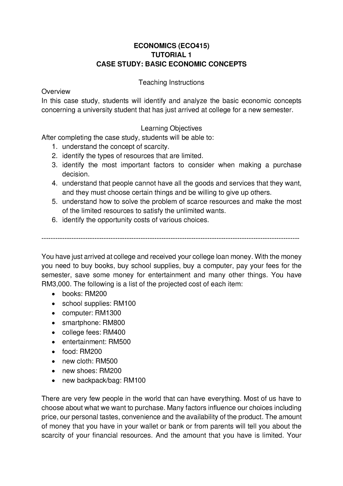 economic law case study digest summary