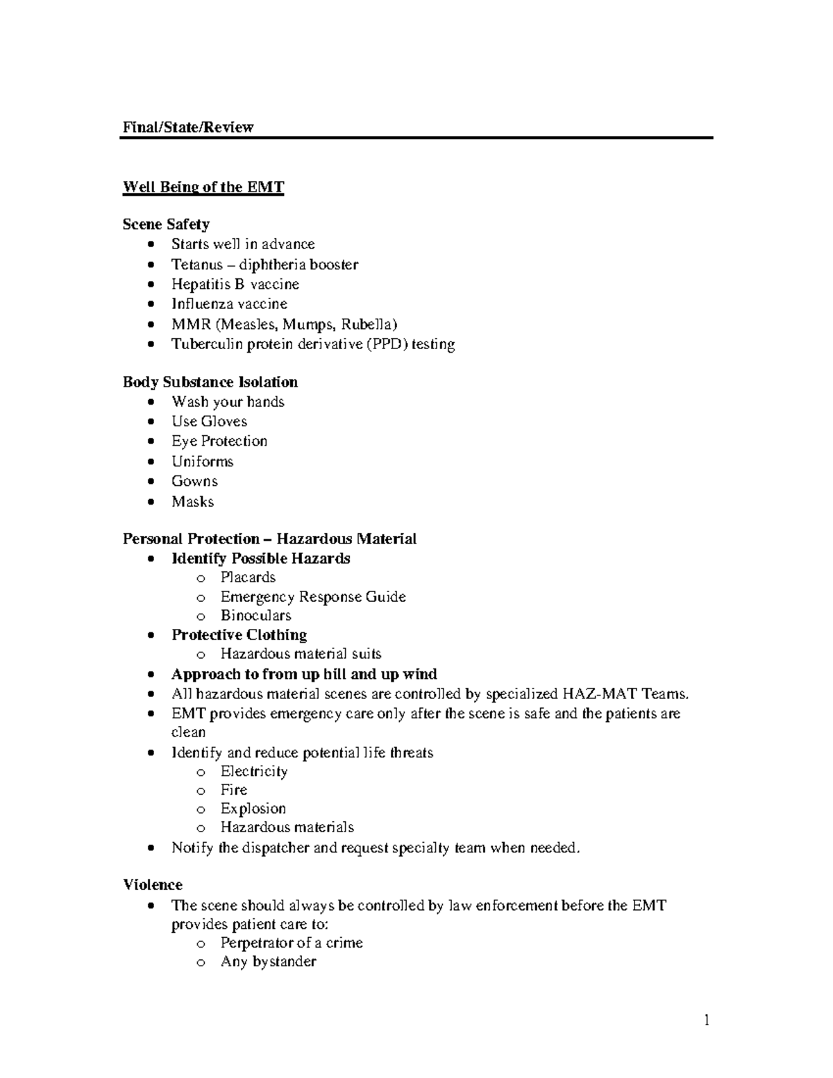 Copy of Copy of Copy of Blsfinal Review - Final/State/Review Well Being ...