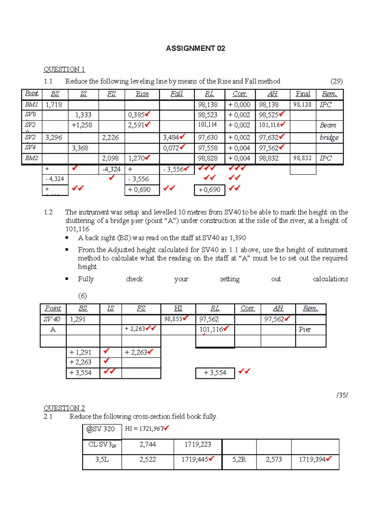 2017 + Memorandum+ Assignment++02++SRC2601+ - ASSIGNMENT 02 QUESTION 1 ...