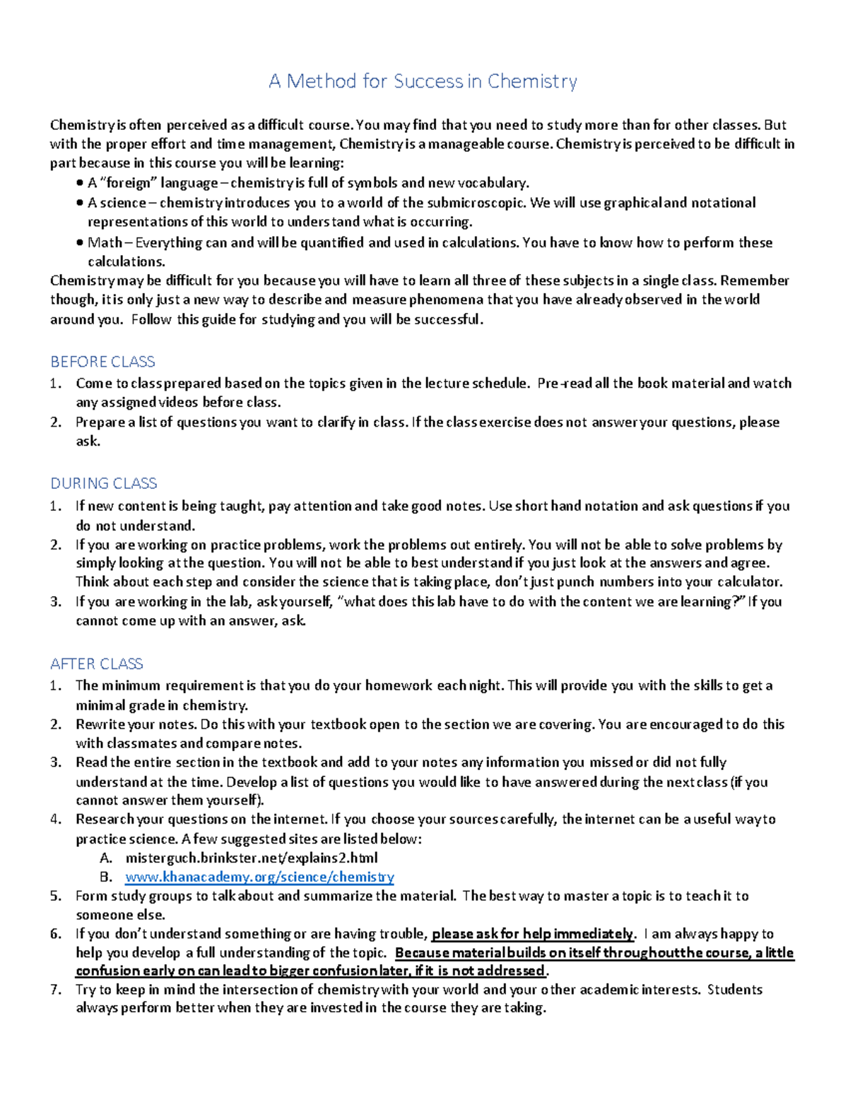 how-to-study-for-chemistry-a-method-for-success-in-chemistry