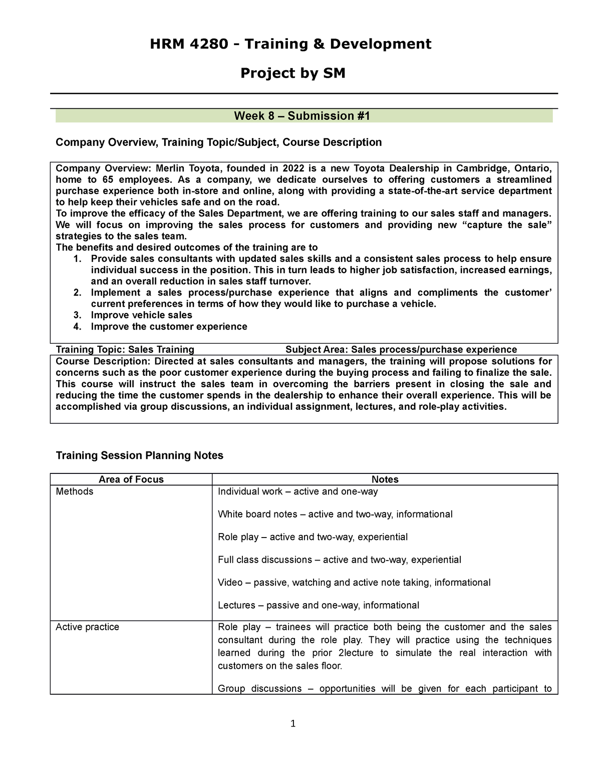 hrm 4280 final assignment