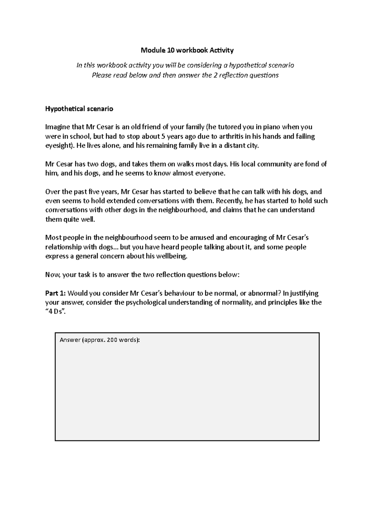 Module 10 Workbook Activity - Module 10 Workbook Activity In This ...