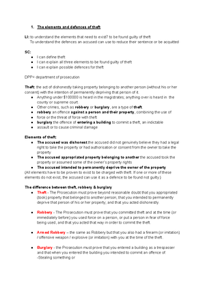 legal studies unit 1 aos 2 part A - AOS2(A) – The presumption of ...