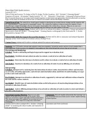 Welcome Letter to Substitutes Art 101 - October 06, 2022 Dear Visiting ...