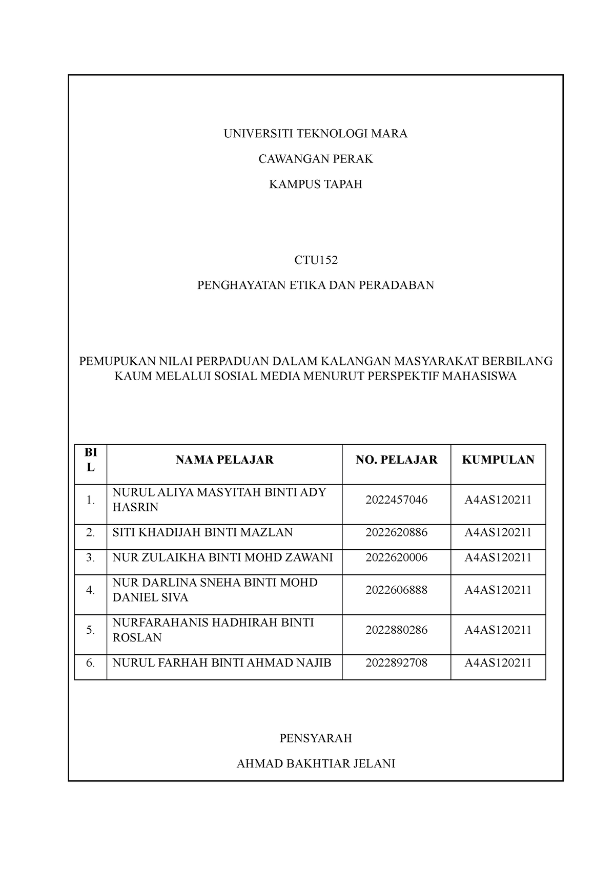 ctu152 group assignment