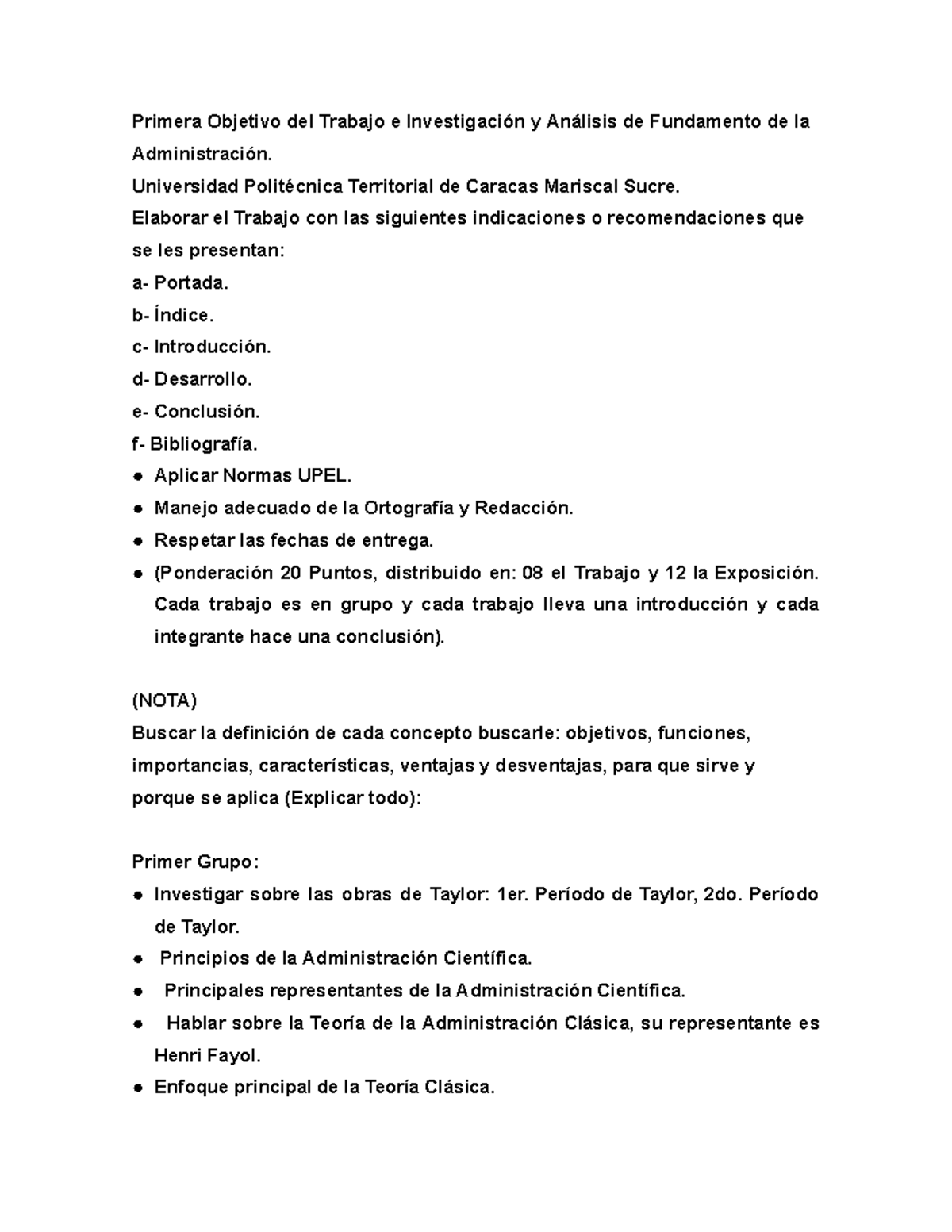 Primera Objetivo 2024 Trabajo e Investigaci-n y An-lisis de Fundamento ...