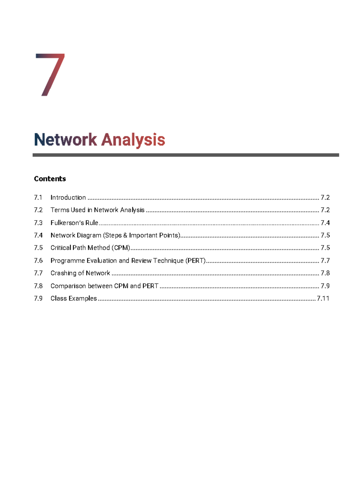 3151910 OR GTU Study Material Notes Unit-7 - Contents 7 Introduction 7 ...