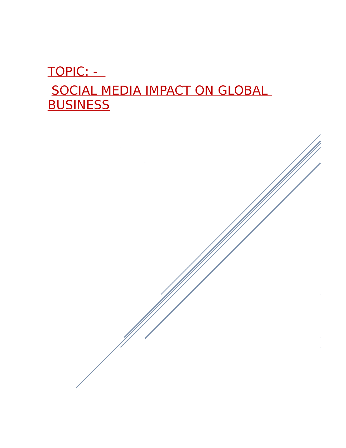 global business essay topics