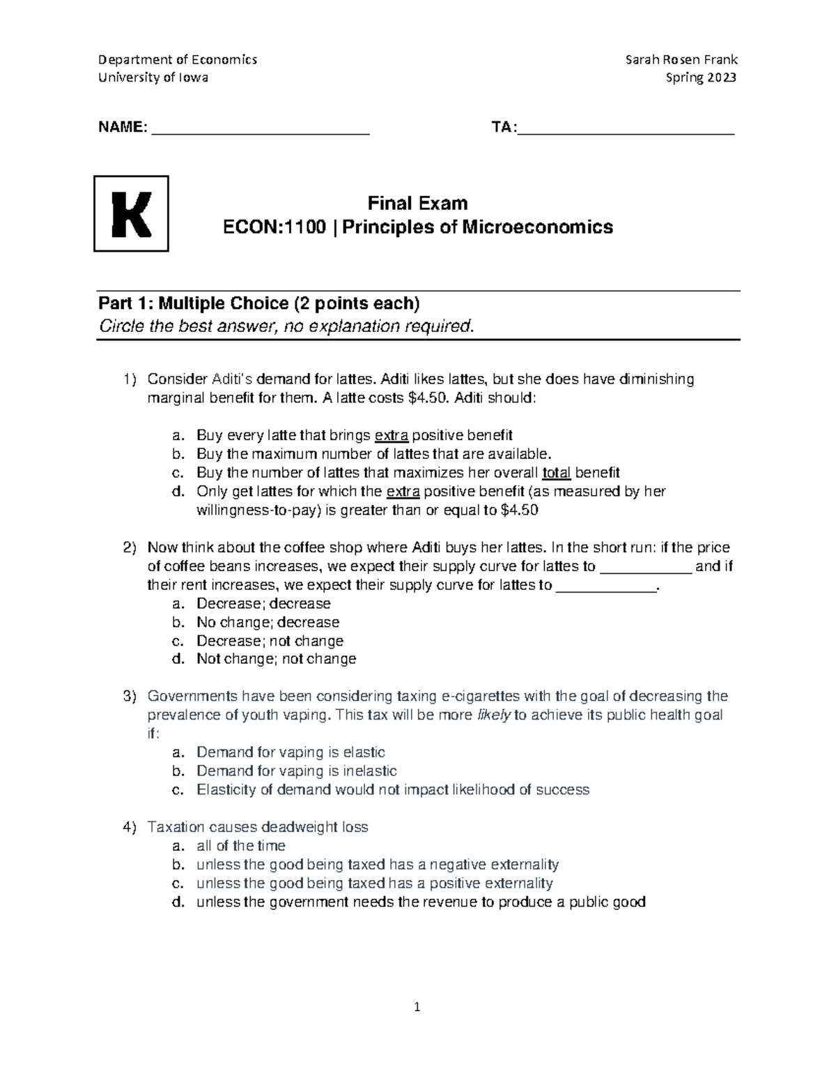 University Of Iowa Course Catalog - dkgqtla