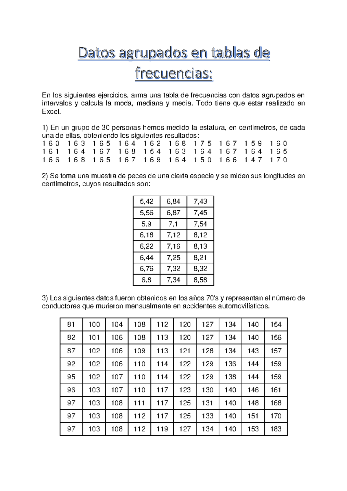 3 3 Actividad 6 Datos Agrupados En Tablas De Frecuencias - En Los ...