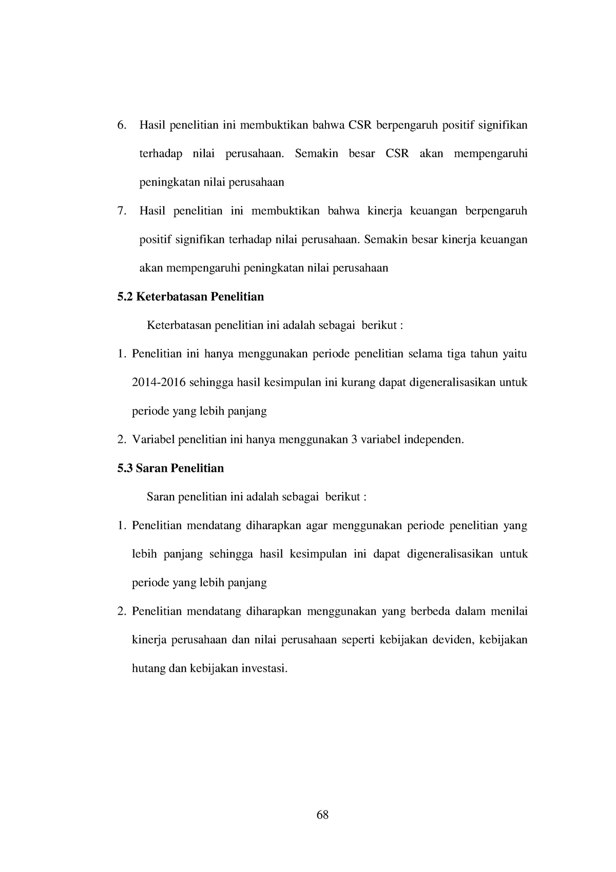 Pengaruh GOOD Corporate Governance, 24 - 68 Hasil Penelitian Ini ...