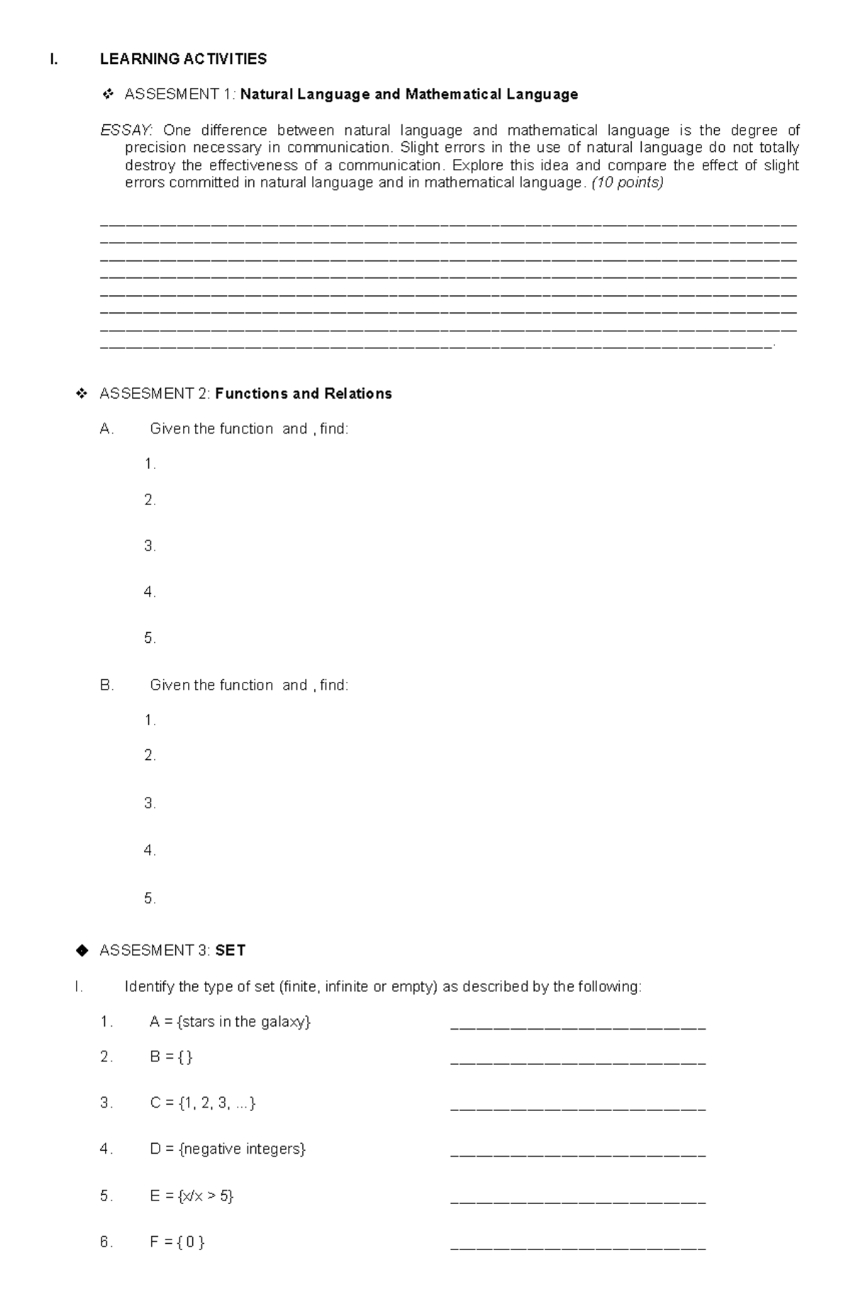 Learning%20Activities%20-%20Module%20No - I. LEARNING ACTIVITIES ...