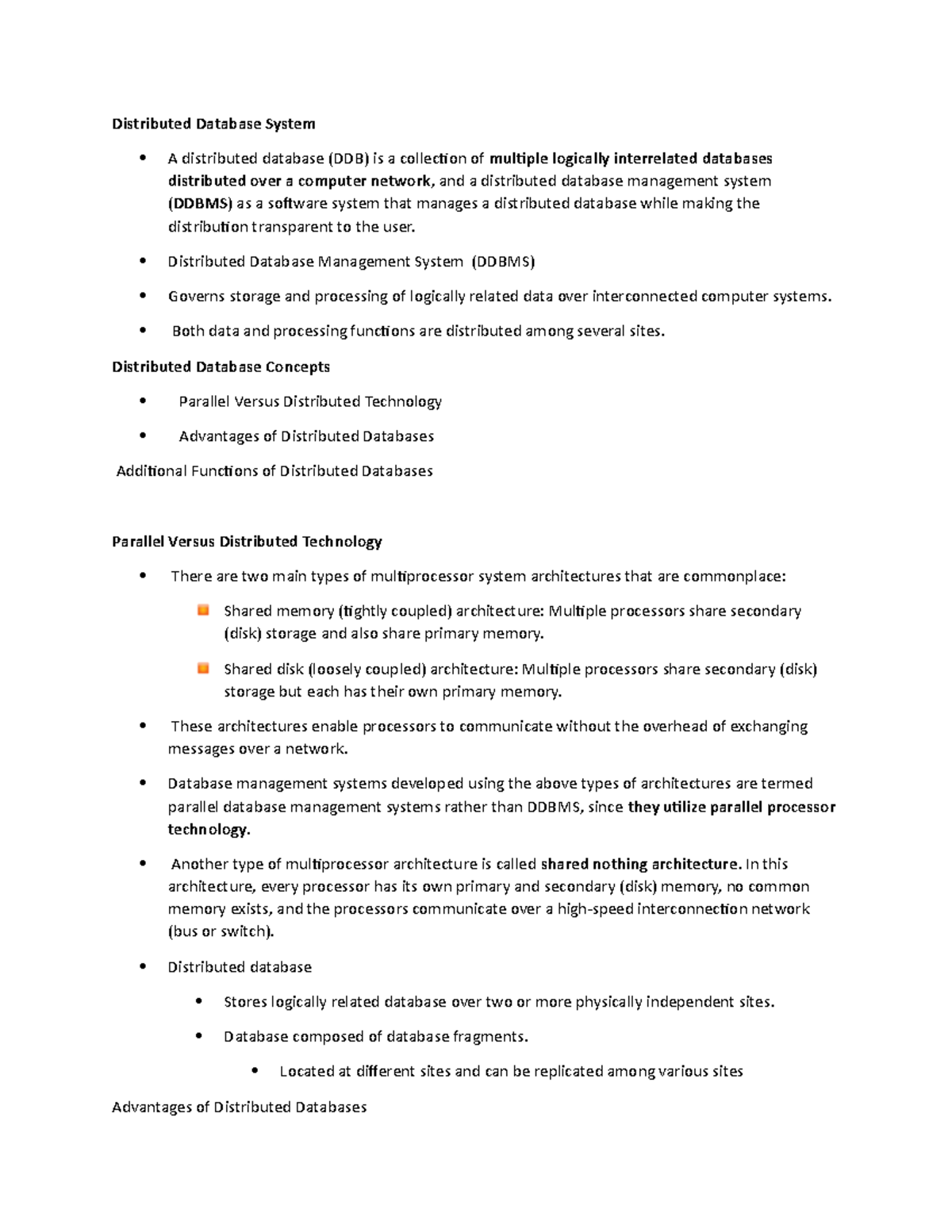 Distributed Database System - Distributed Database Management System ...