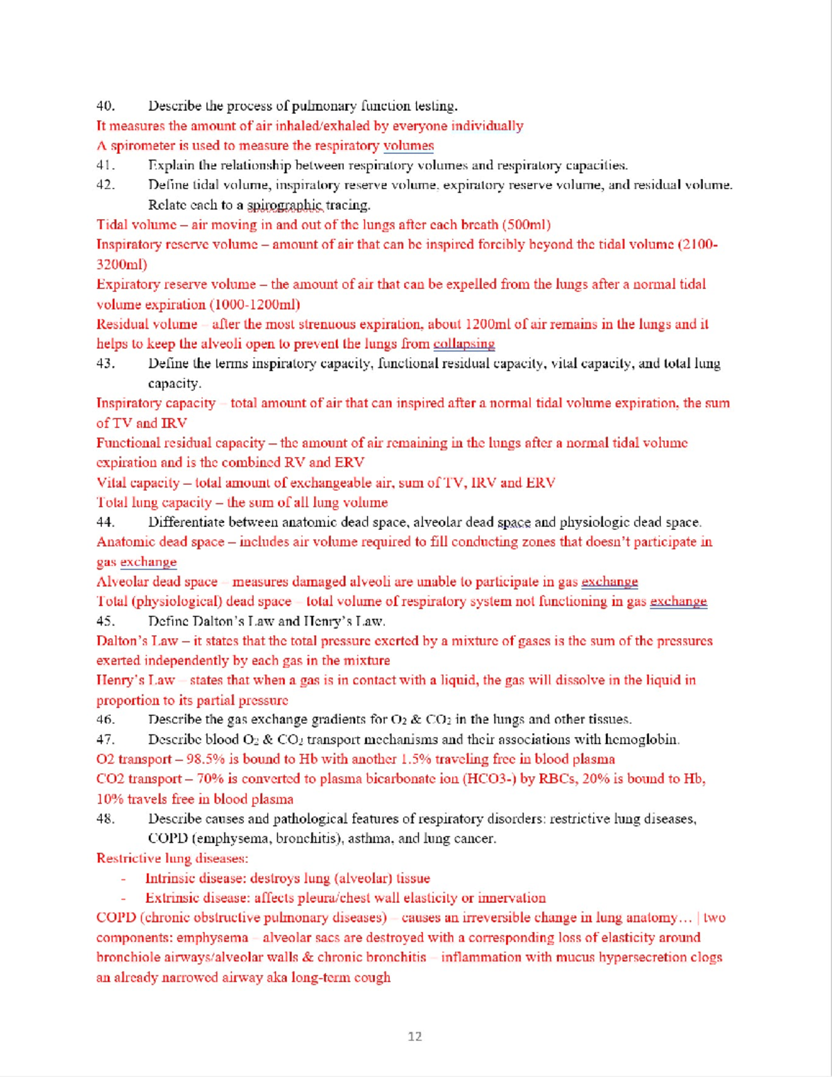 Exam 3 Study Guide Page 12 - BMD 252 - Studocu