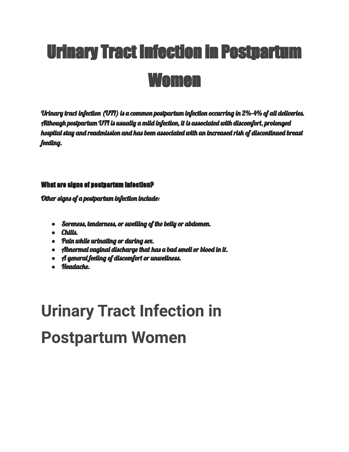 urinary-tract-infection-in-postpartum-women-urinary-tract-infection