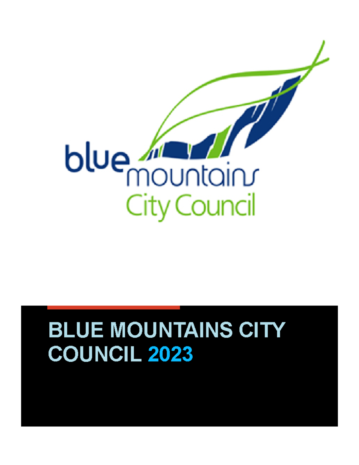 Bench Marking Assessment Blue Mountains City Council 2023 The City Of