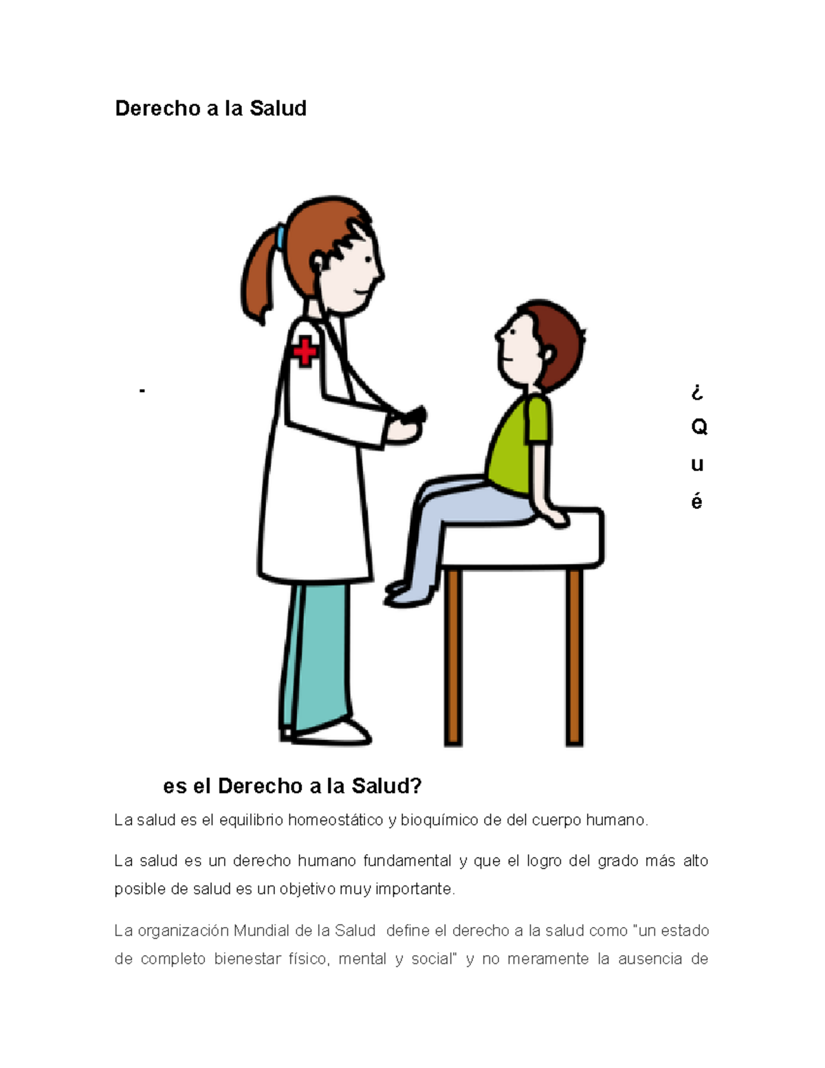 Que es el derecho a la salud eroppa