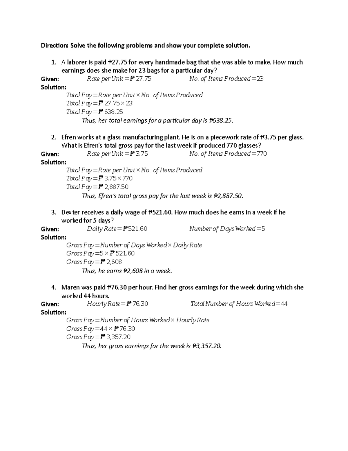 Study Material 11 Business Math Grade 11 - Masters in Business ...