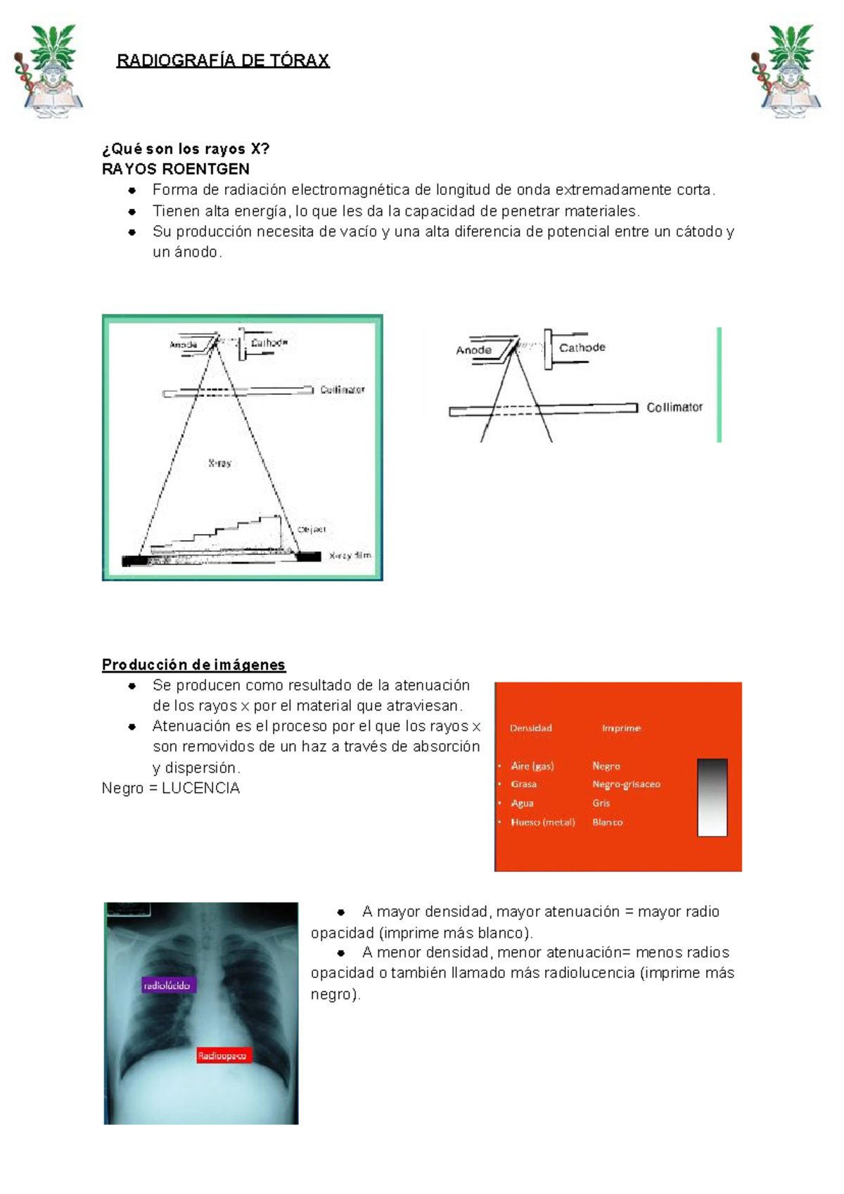 RX DE Toroax - INTERPRETACION DE RX - RADIOGRAFÍA DE TÓRAX ¿Qué son los ...