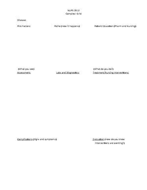 Pulmonary Embolism Systems Disorder Template - ACTIVE LEARNING ...